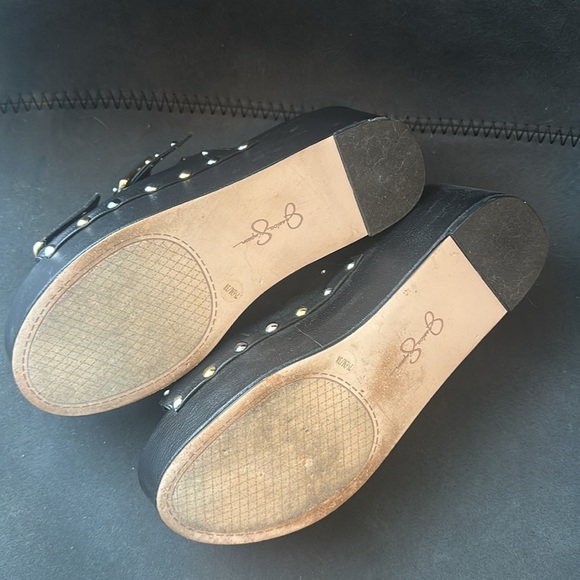 Jessica Simpson Women's Cyriss2 Slip-On Double-Buckle Platform Sandals size 7.5 - Picture 4 of 4